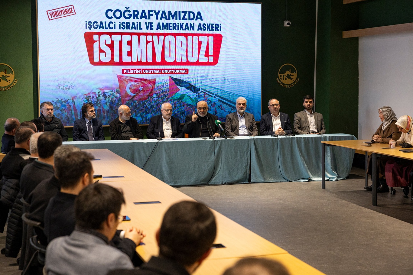 STK'lardan bölgemizde yapılan işgal ve saldırılara tepki