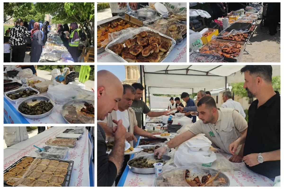 Nusaybin’de yetim ve ihtiyaç sahipleri yararına kermes düzenlendi