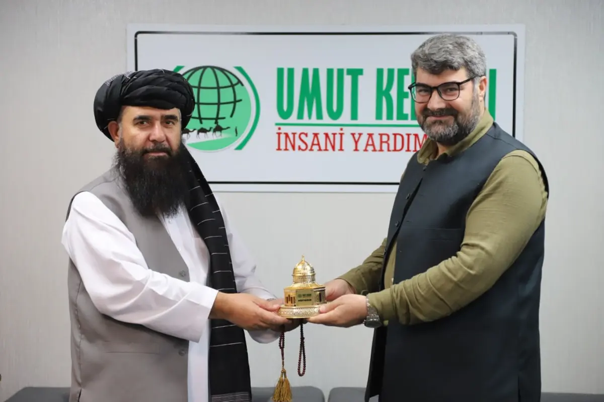 Afganistan Kızılayı'ndan Umut Kervanı'na ziyaret galeri görseli 4