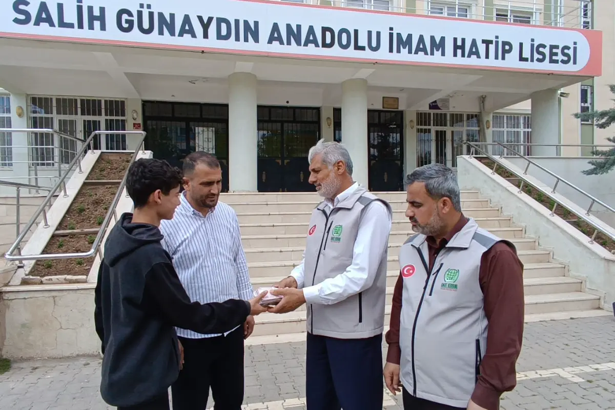 Batman'da öğrencilerden Gazze için anlamlı destek galeri görseli 1