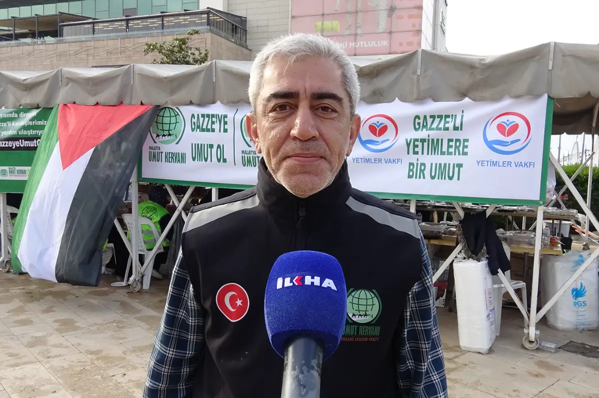 Umut Kervanı'ndan Gazze, yetim ve muhtaç aileler yararına kermes galeri görseli 1