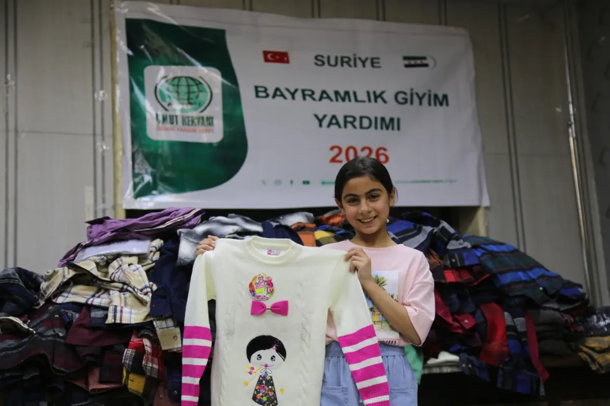 Umut Kervanı'ndan bayram öncesi Suriye'de yardım galeri görseli 4