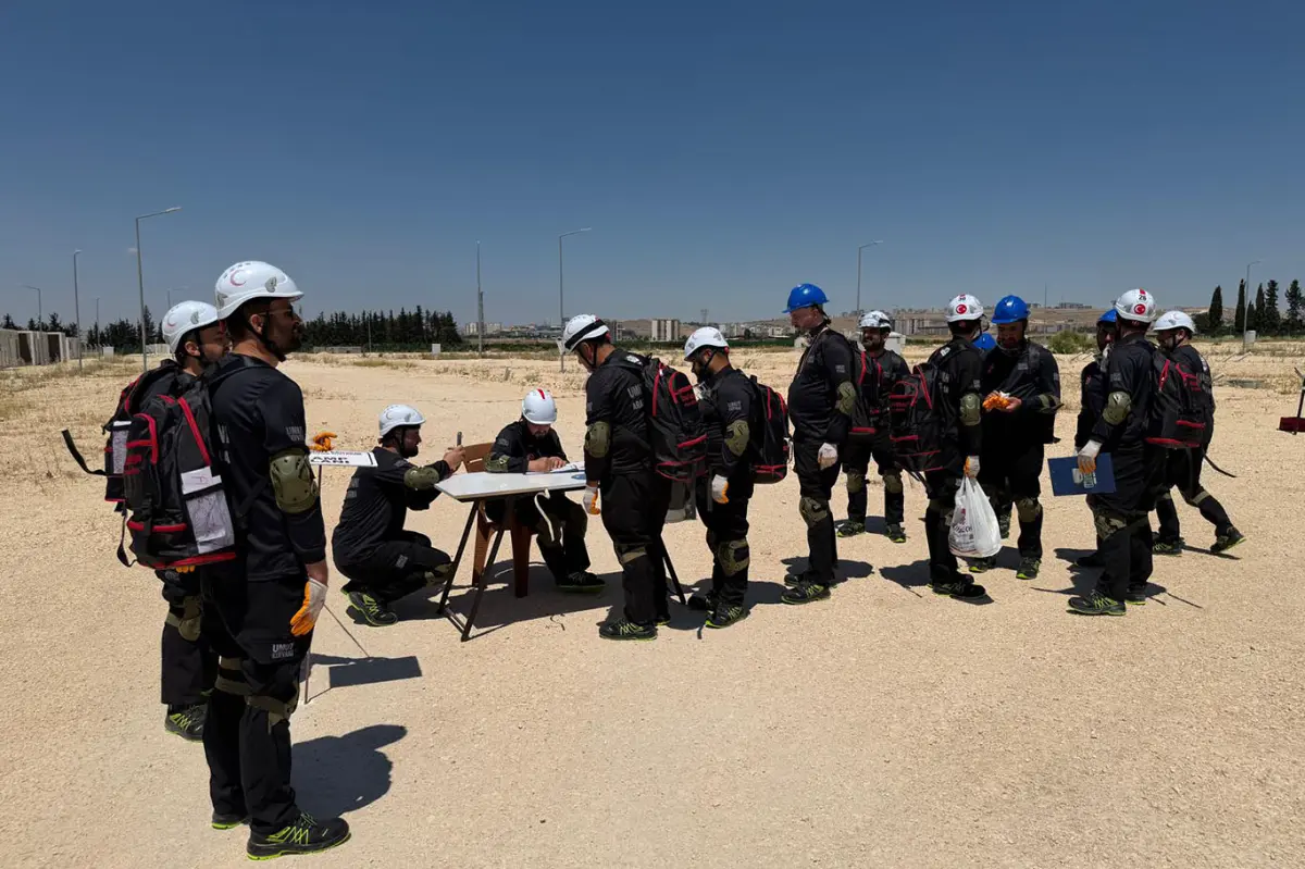 Şanlıurfa Umut Kervanı Arama Kurtarma Ekibi akreditasyon almaya hak kazandı galeri görseli 4