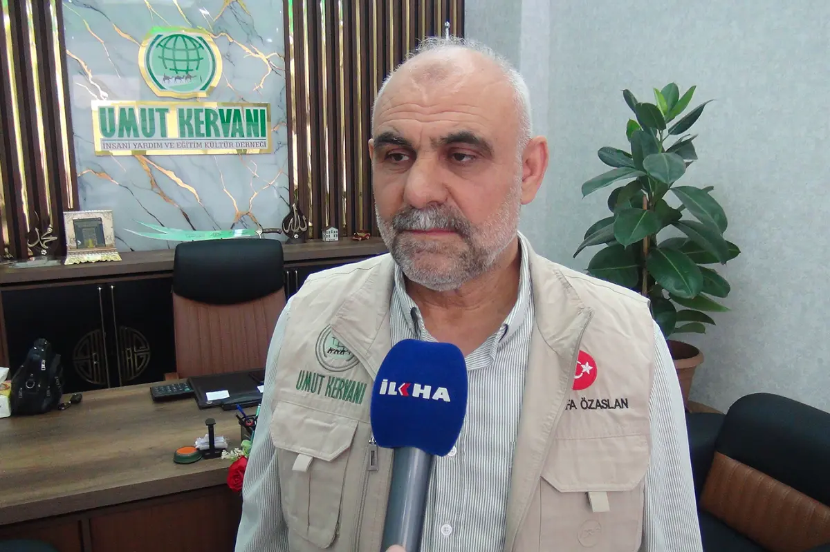 Özaslan: Gazze'de büyük bir soykırım yaşanıyor galeri görseli 2