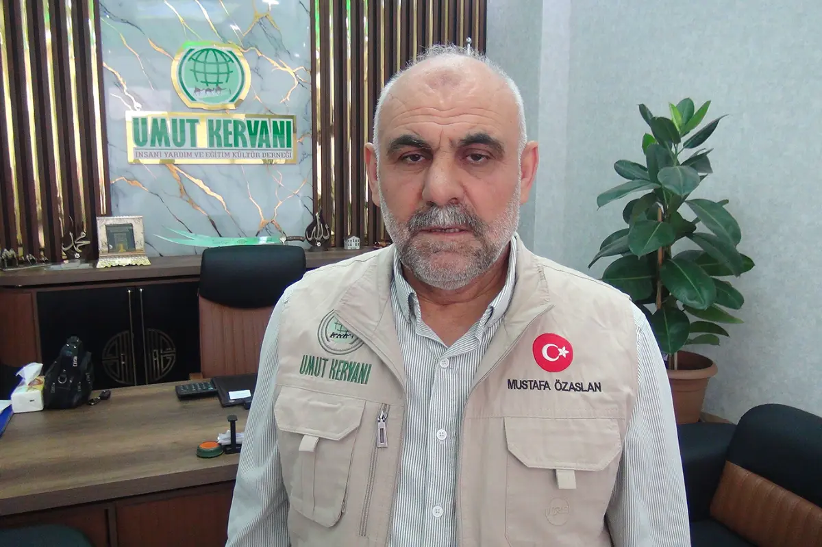 Özaslan: Gazze'de büyük bir soykırım yaşanıyor galeri görseli 1