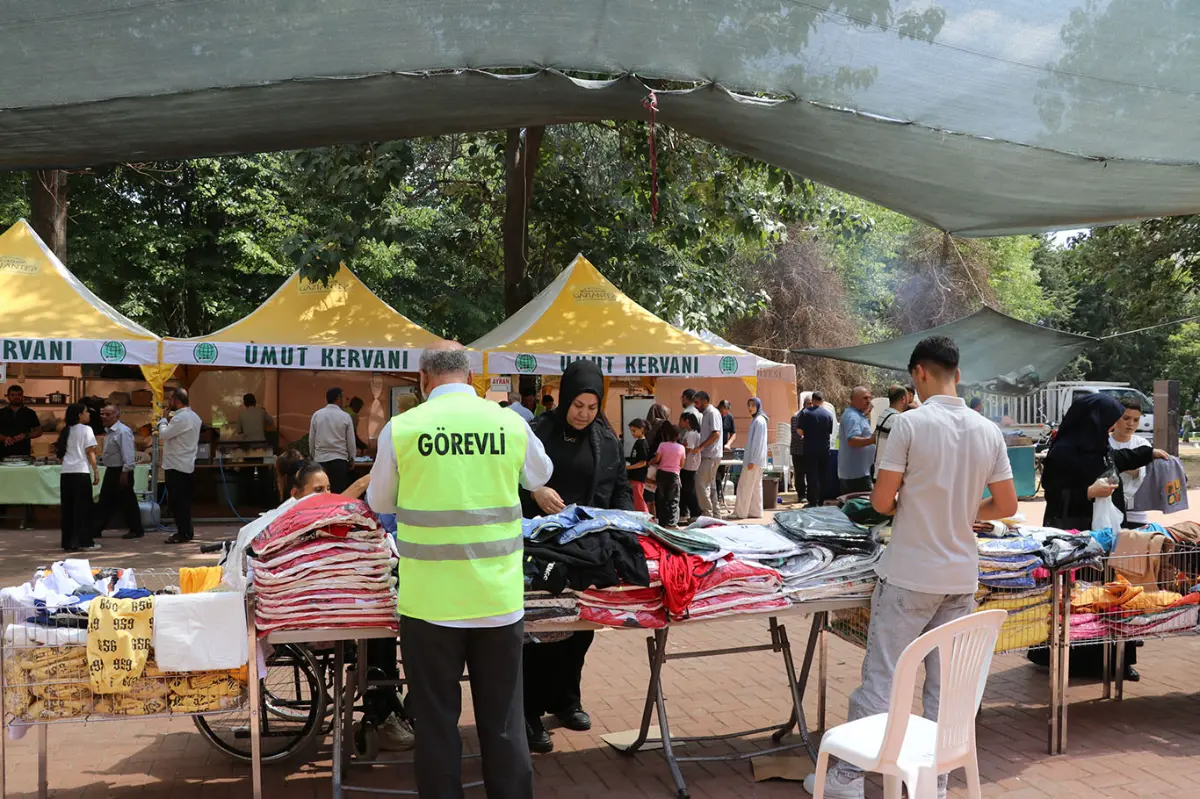 Gaziantep Umut Kervanının geleneksel kermesi başladı galeri görseli 8