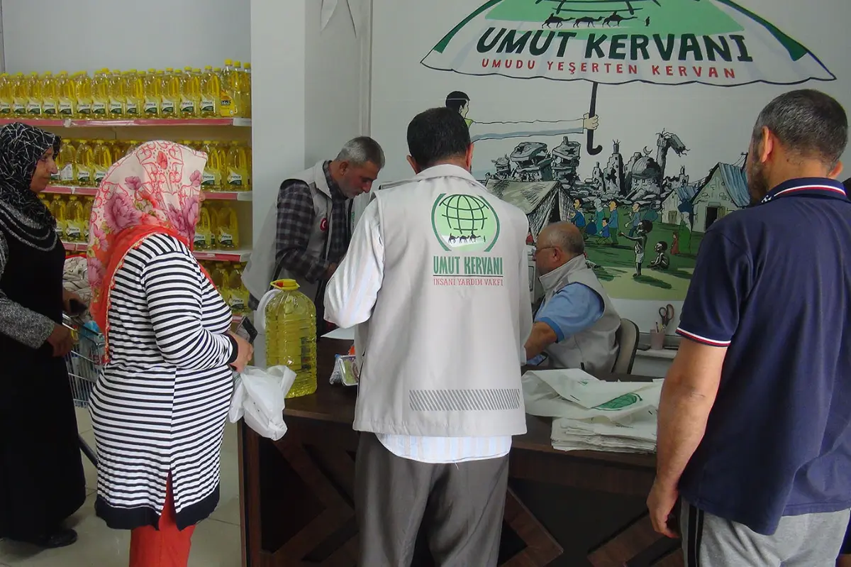 Gaziantep Umut Kervanından ihtiyaç sahiplerine "Sosyal Market" desteği galeri görseli 9
