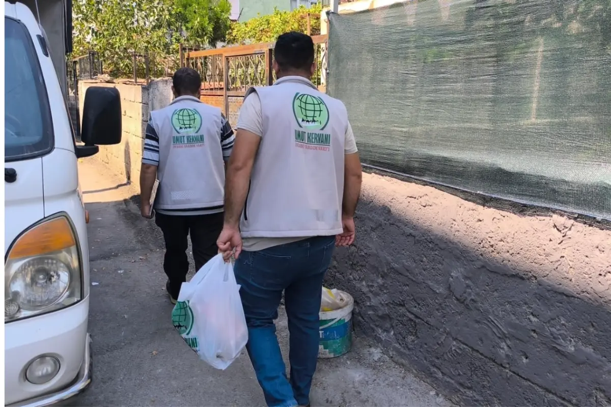 Tarsus Umut Kervanından ihtiyaç sahiplerine et ve yumurta desteği galeri görseli 3