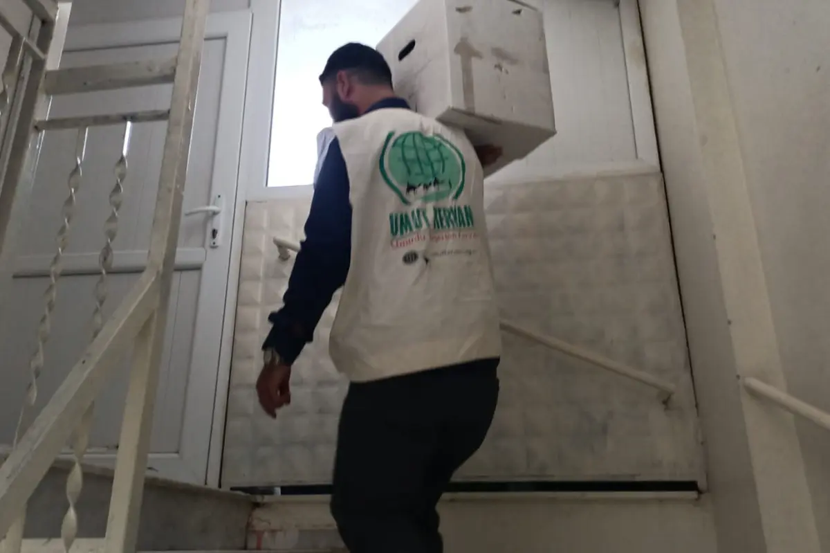 Umut Kervanı İzmir'den onlarca aileye gıda yardımı galeri görseli 6