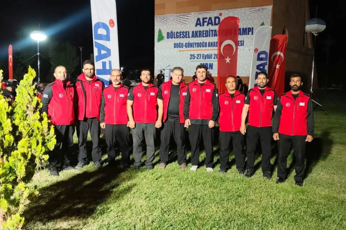 Şanlıurfa Umut Kervanı personeli AFAD'ın akreditasyon kampına katıldı galeri görseli 2