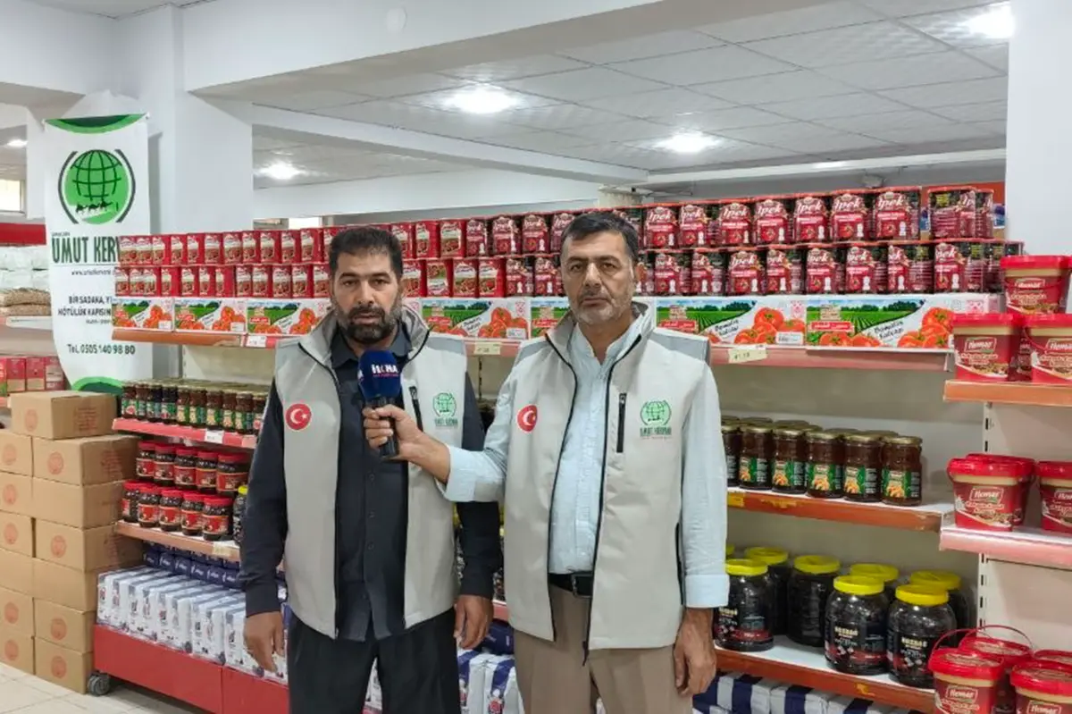 Şanlıurfa'da yüzlerce ihtiyaç sahibi aileye gıda desteği galeri görseli 2