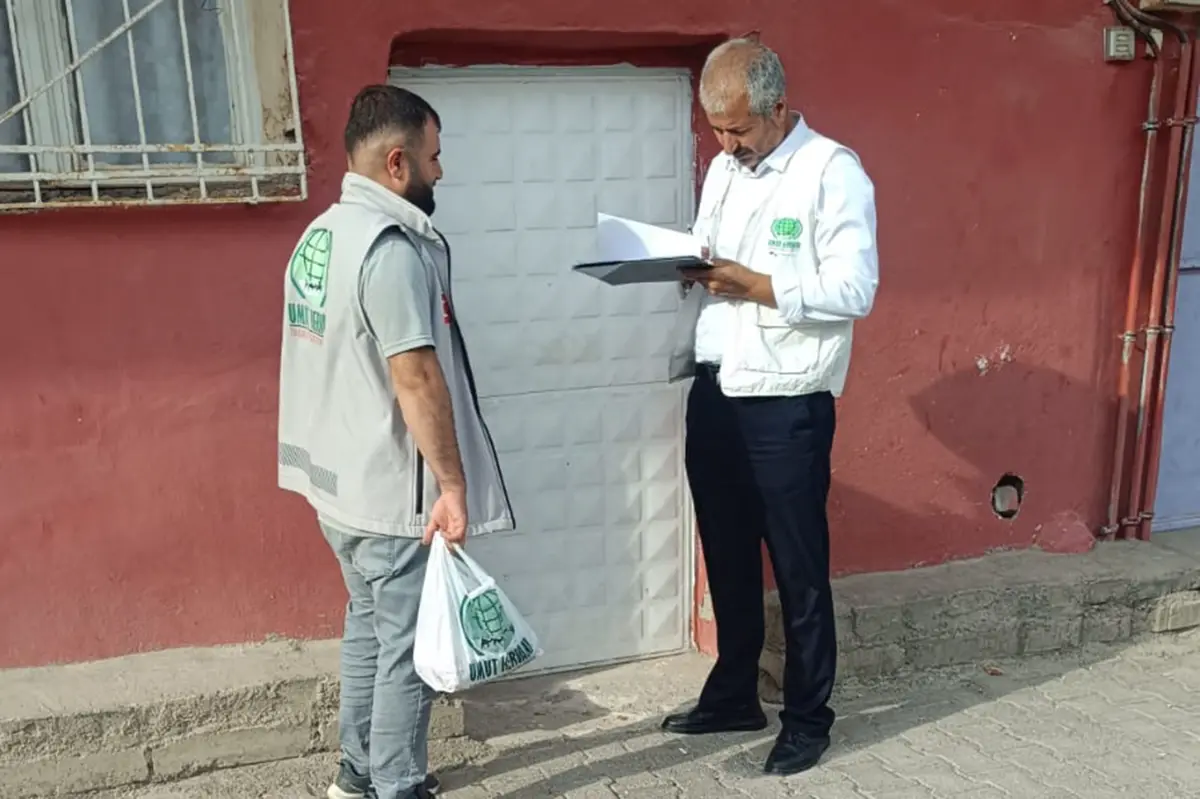 Umut Kervanı Ceylanpınar'da "umut" olmaya devam ediyor galeri görseli 1