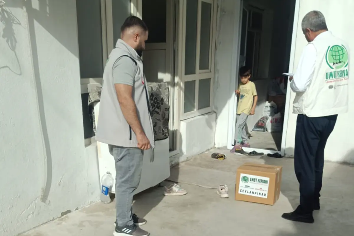 Umut Kervanı Ceylanpınar'da "umut" olmaya devam ediyor galeri görseli 8